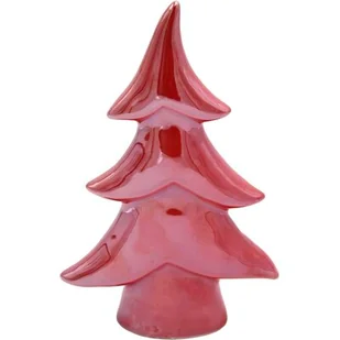 CHOINKA DEKORACYJNA CZERWONA 8,5x3,5x12,5CM - Ozdoby bożonarodzeniowe CHOINKA DEKORACYJNA CZERWONA 8,5x3,5x12,5CM - Ozdoby bożonarodzeniowe - miniaturka - grafika 1