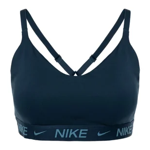 Biustonosz treningowy Nike Dri-Fit Indy Light Support - Bielizna sportowa damska - miniaturka - grafika 1