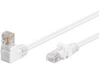 MicroConnect RJ-45/RJ-45 kat.5e U/UTP Biały 1m UTP501WA