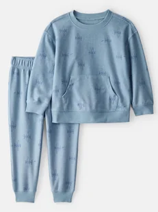 carter's 2-częściowy zestaw w kolorze niebieskim - Bluzy i sweterki niemowlęce - miniaturka - grafika 1