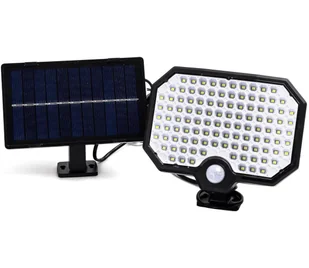 Aigostar - LED Lampa solarna z czujnikiem ruchu LED/2,4W/3,7V IP65 - Lampy ogrodowe - miniaturka - grafika 1