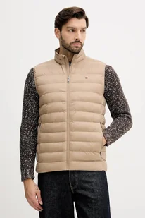 Tommy Hilfiger bezrękawnik męski kolor beżowy przejściowy MW0MW37677 - Kamizelki męskie - miniaturka - grafika 1