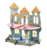 Układanki dla dzieci - Djeco puzzle, Układanka przestrzenna, Zamek, 3D - miniaturka - grafika 1
