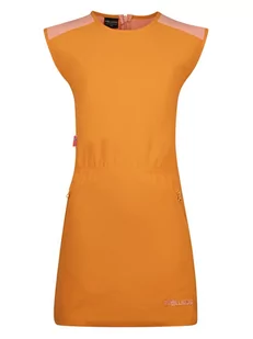 Trollkids Sukienka "Arendal" w kolorze pomarańczowym - Sukienki i spódniczki dla dziewczynek - miniaturka - grafika 1