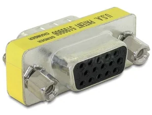 Delock Adapter VGA(15F)-&gt;VGA(15F) 65001 - Adaptery i przejściówki - miniaturka - grafika 2