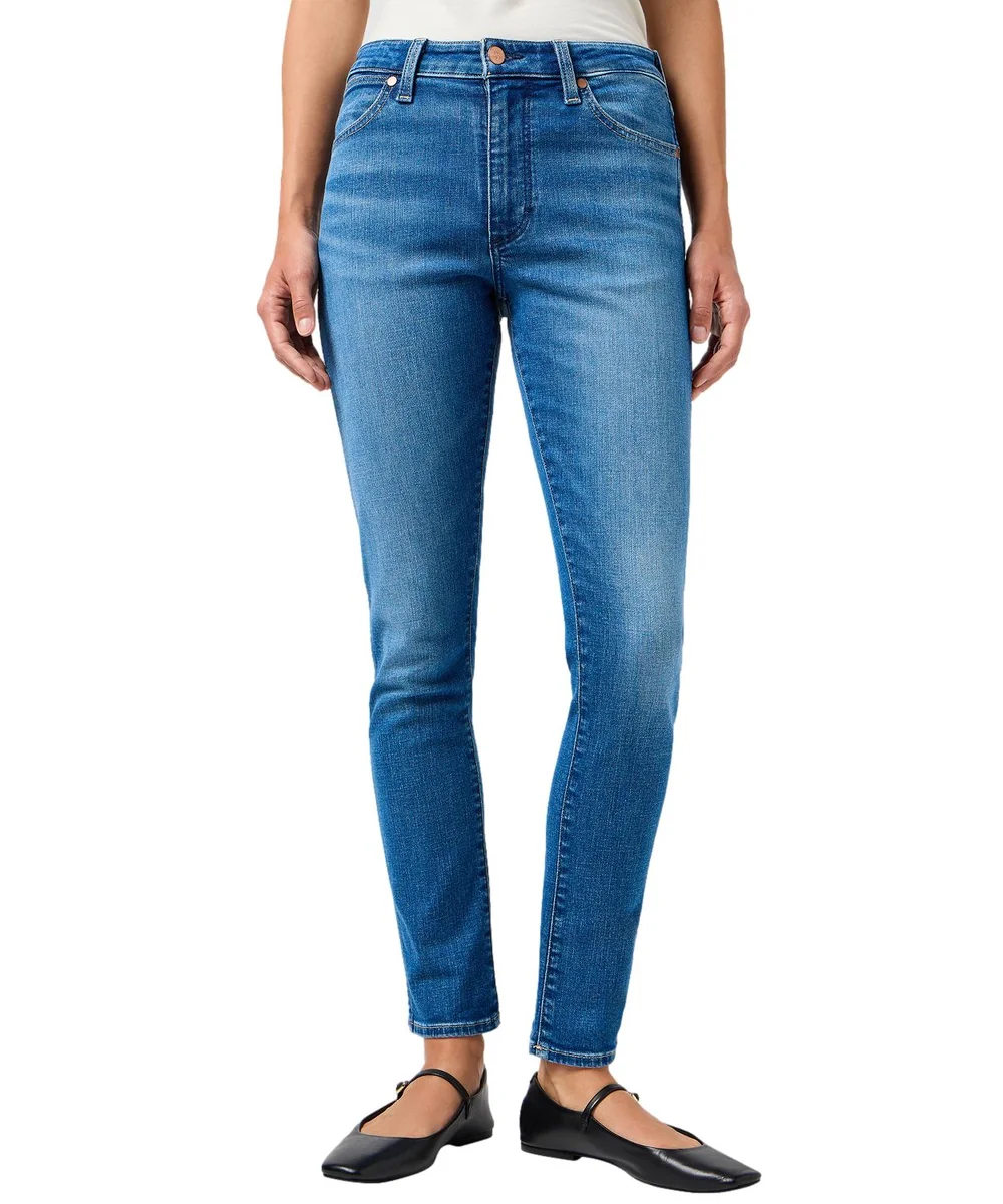Jeansy Wrangler Sienna 112362641 Rabel Blue W 32 / L 34