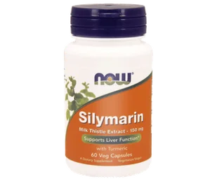 SILYMARIN 150mg NOW Foods 60 kapsułek - Suplementy naturalne - miniaturka - grafika 1