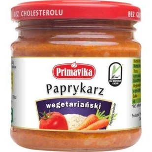 Primavika Paprykarz wegetariański z ryżem 160 g - Produkty wegańskie i wegetariańskie - miniaturka - grafika 1