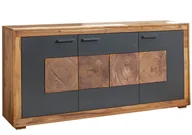 Komody - Komoda Turin #09 Palisander Sheesham Naturalny I Płyta Mdf 170X40X82 Cm B 6735 - miniaturka - grafika 1