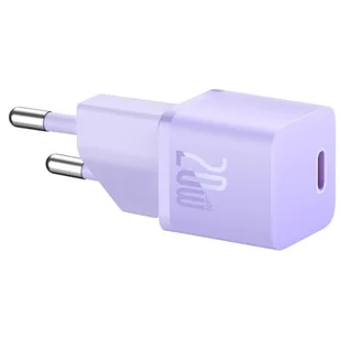 Baseus GaN5 mini 20W EU (purple) - Ładowarki do telefonów - miniaturka - grafika 1