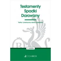 Testamenty. Spadki. Darowizny - Prawo - miniaturka - grafika 1