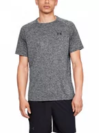 Koszulki sportowe męskie - Męska koszulka treningowa UNDER ARMOUR Tech 2.0 SS Tee - czarna - miniaturka - grafika 1