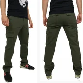 Odzież taktyczna i umundurowanie - Spodnie Bojówki Wedan Cargo - Oliwkowe - miniaturka - grafika 1