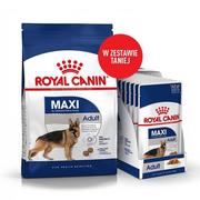 Mokra karma dla psów - Royal Canin Maxi Adult 15kg + 10x140g saszetka 9003579008485/0 - miniaturka - grafika 1