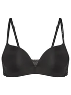 Biustonosze - Tommy Hilfiger Biustonosz push-up UW0UW02405 Czarny - miniaturka - grafika 1