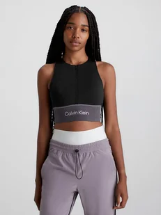Top sportowy Calvin Klein 00GWF3K142 XS Czarny (8720108322638) - Koszulki i topy damskie - miniaturka - grafika 1