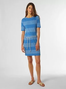 Ragwear - Sukienka damska  Chego Long Sleeve, niebieski - Sukienki - miniaturka - grafika 1