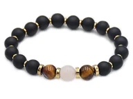 Bransoletki - Bransoletka kamienie naturalne znak zodiaku - Byk - miniaturka - grafika 1