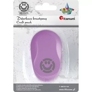 Dziurkacz ozdobny Craft-Fun Series 25mm buka Titanum (T-8810-54) - Zabawki kreatywne - miniaturka - grafika 1
