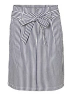 Spódnice - VERO MODA Damska spódnica Vmeva Hr Paperbag Cot Ps Skirt Noos Ga Rock, Snow White, S - miniaturka - grafika 1