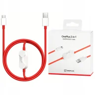 Kable USB - Kabel z wbudowaną ładowarką na smartwatch OnePlus 80W SUPERVOOC długi mocny - miniaturka - grafika 1