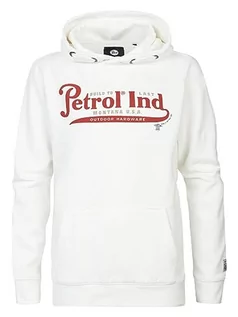 Bluzy dla dziewczynek - Petrol Industries Boys Sweater Hooded Print Bluza dziecięca, Dusty White, 10 lat - grafika 1