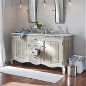 Szafki łazienkowe - Podwójna szafka łazienkowa Herrick - miniaturka - grafika 1