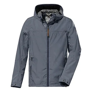 G.I.G.A. DX Męska kurtka softshell/kurtka outdoorowa z kapturem - GS 9 MN SFTSHLL JCKT, stalowo-niebieska, M, 38213-000 - Kurtki męskie - miniaturka - grafika 1