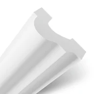 Sztukateria - Listwa ścienna homeme WD04B 4 x 200 cm biała - miniaturka - grafika 1