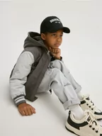 Czapki dla dzieci - Reserved - Czapka z daszkiem - czarny - miniaturka - grafika 1