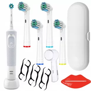 Szczoteczka elektryczna Oral-B Vitality 100 + dodatki - Szczoteczki elektryczne - miniaturka - grafika 1