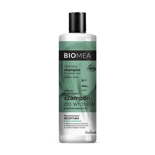 Biomea BIOMEA Szampon oczyszczający do włosów przetłuszczających się 400ml - Szampony do włosów - miniaturka - grafika 1