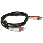 Kable - MicroConnect Kabel RCA Cinch x2 RCA Cinch x2 5 Biały Czerwony AUDCC5 - miniaturka - grafika 1