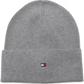 Czapki damskie - Tommy Hilfiger Czapka ESSENTIAL FLAG | z dodatkiem kaszmiru - miniaturka - grafika 1