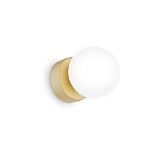 Kinkiet PERLAGE AP1 OTTONE 292410 - Ideal Lux - Lampy ścienne - miniaturka - grafika 1
