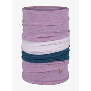 Chusta wielofunkcyjna Buff Merino Move - solid camelia - Czapki i chusty sportowe damskie - miniaturka - grafika 1