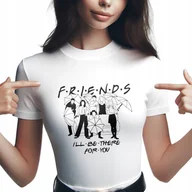 Koszulki i topy damskie - Koszulka damska Friends Przyjaciele Dla Fanów Serialu Sitcomu r. M - miniaturka - grafika 1