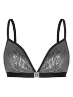 Biustonosze - HUGO Biustonosz braletka Plisse 50549909 Srebrny - miniaturka - grafika 1