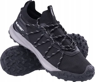 Buty Męskie Hi-tec Stricko Trekkingowe Amortyzacja Przewiewne Wytrzymałe 46 - Buty trekkingowe męskie - miniaturka - grafika 1