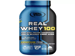 Real Pharm Odżywka białkowa Real Whey 2250g Smaki Wanilia (5902444701534) - Odżywki białkowe - miniaturka - grafika 1
