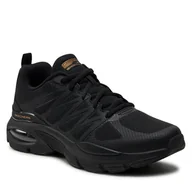 Półbuty męskie - Sneakersy Skechers Revell 232657 Bbk - miniaturka - grafika 1