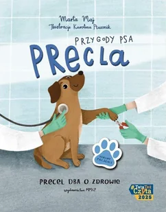Przygody psa Precla. Precel dba o zdrowie - Książki edukacyjne - miniaturka - grafika 1