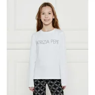 Bluzy dla dziewczynek - Patrizia Pepe Bluzka Regular Fit - miniaturka - grafika 1