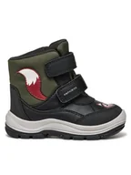 Buty dla chłopców - Geox Śniegowce B Flanfil Boy B Abx B463VB 054FU C0520 M Czarny - miniaturka - grafika 1