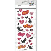 Zeszyty szkolne - Naklejki wypukłe miękkie 31 szt - miniaturka - grafika 1