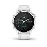 Smartwatch - Garmin Fenix 6S Srebrno-biały (010-02159-00) - miniaturka - grafika 1