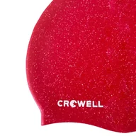 Pływanie - Czepek pływacki silikonowy Crowell Recycling Pearl czerwony kol.9 Lumarko! - miniaturka - grafika 1