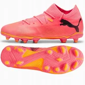 Piłka nożna - Buty Puma Future 7 Match FG/AG Jr 107729-03 różowy 28 - miniaturka - grafika 1