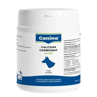 Canina Węglan wapnia 400g - suplement diety B.A.R.F - Suplementy i witaminy dla psów - miniaturka - grafika 1