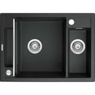 Zlewozmywaki - Deante Magnetic Zlewozmywak granitowy magnetyczny 1,5-komorowy bez ociekacza - grafit metalik ZRM_G503 ZRM G503 [16188003] - miniaturka - grafika 1